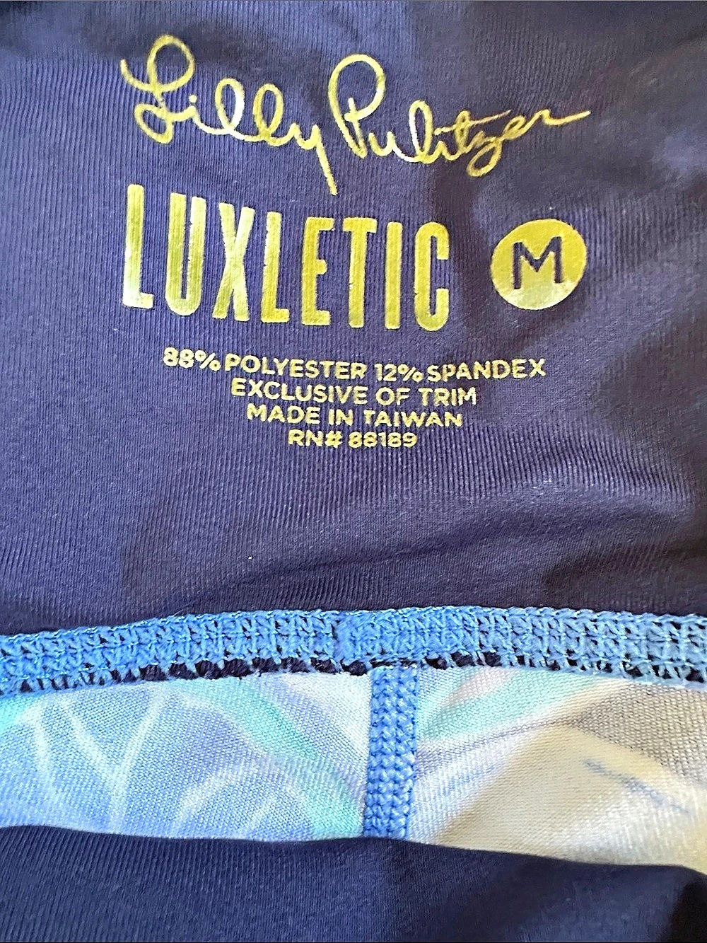 Lilly Pulitzer Luxletic Weekender High Rise Legging Weekender High Rise Floral - Picture 9 of 9